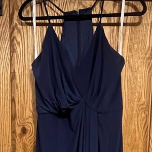 Navy Blue dress David’s Bridal